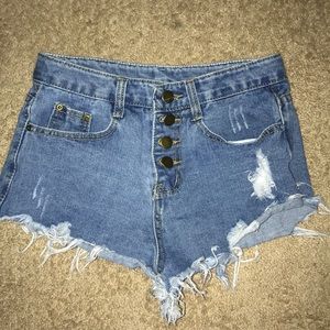 ROMWE denim shorts